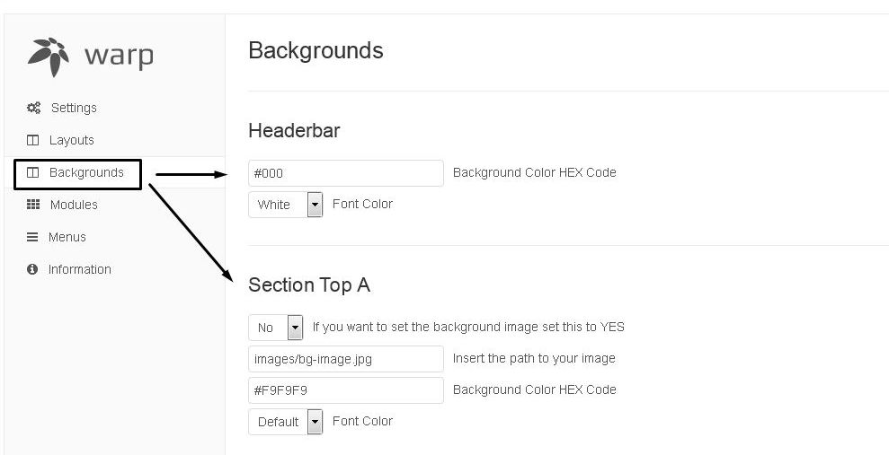 Backgrounds